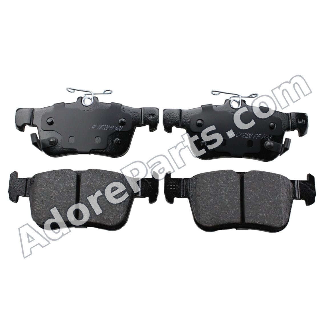 Akebono ProACT ACT1878 Rear Ceramic Brake Pads — Honda Accord/Civic, Acura Integra/RDX/TLX