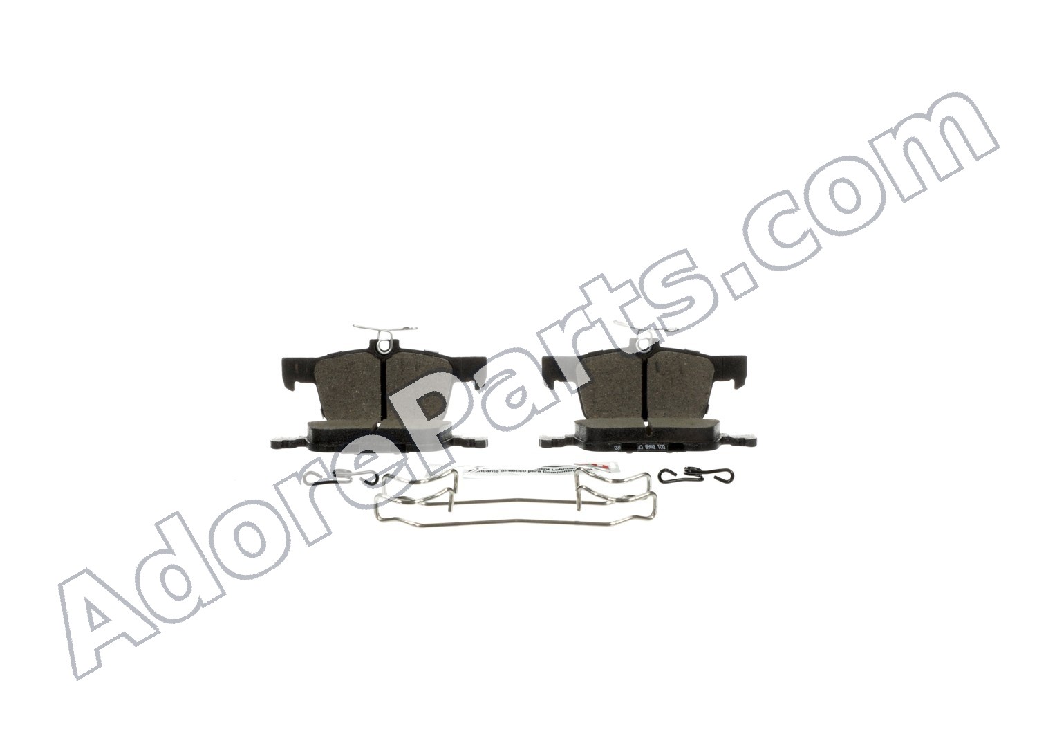 Bosch Blue BE1878H Rear Ceramic Brake Pads — Honda Accord/Civic, Acura RDX/TLX