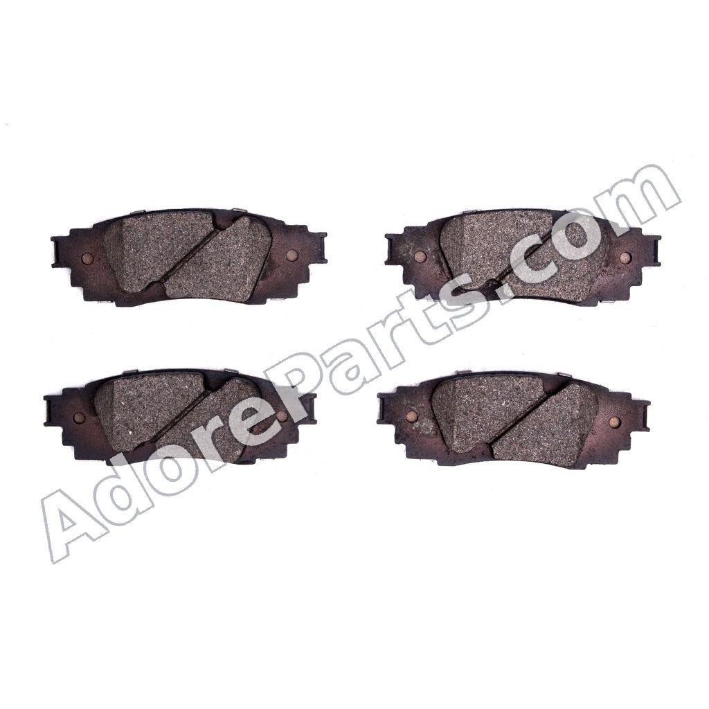 DFC 5000 1551-1879-00 Rear Ceramic Brake Pads — Toyota Camry / RAV4 / Lexus ES, RX, UX