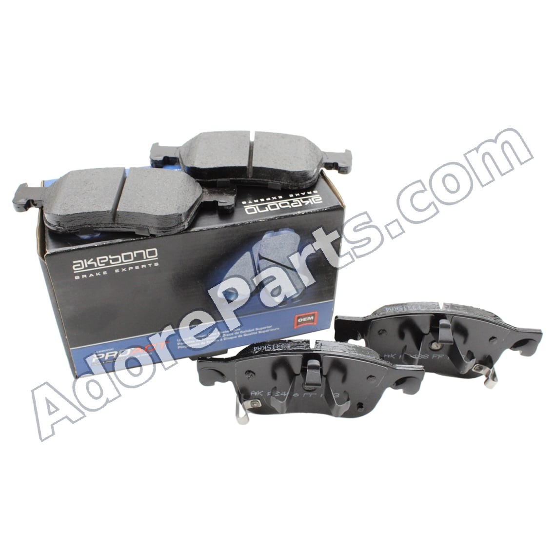 Akebono ProACT ACT2115 Front Ceramic Brake Pads — Honda Accord / Civic Si / Acura Integra