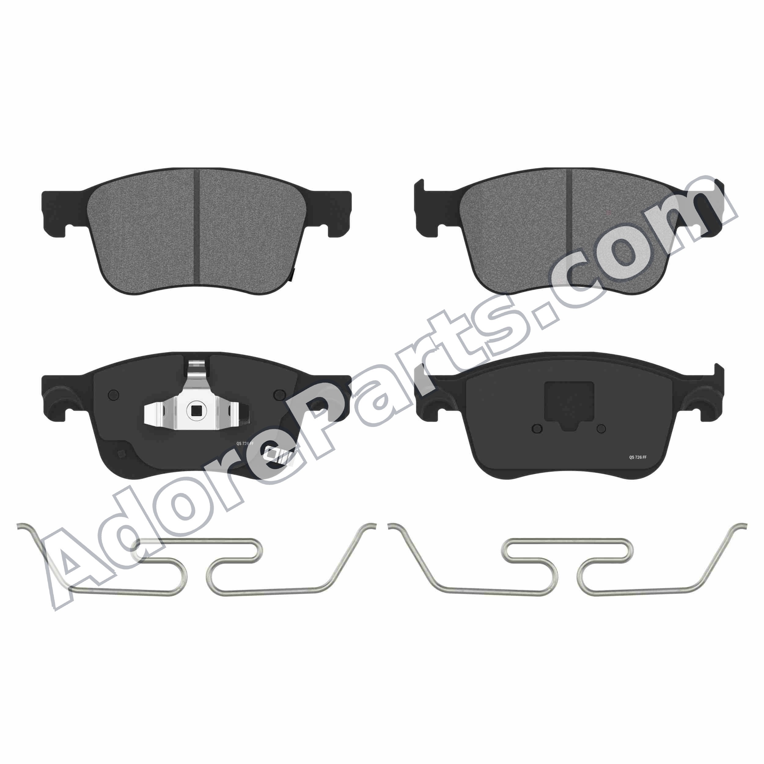 Wagner QuickStop ZD2115 Front Ceramic Brake Pads — Honda Accord / Civic Si / Acura Integra