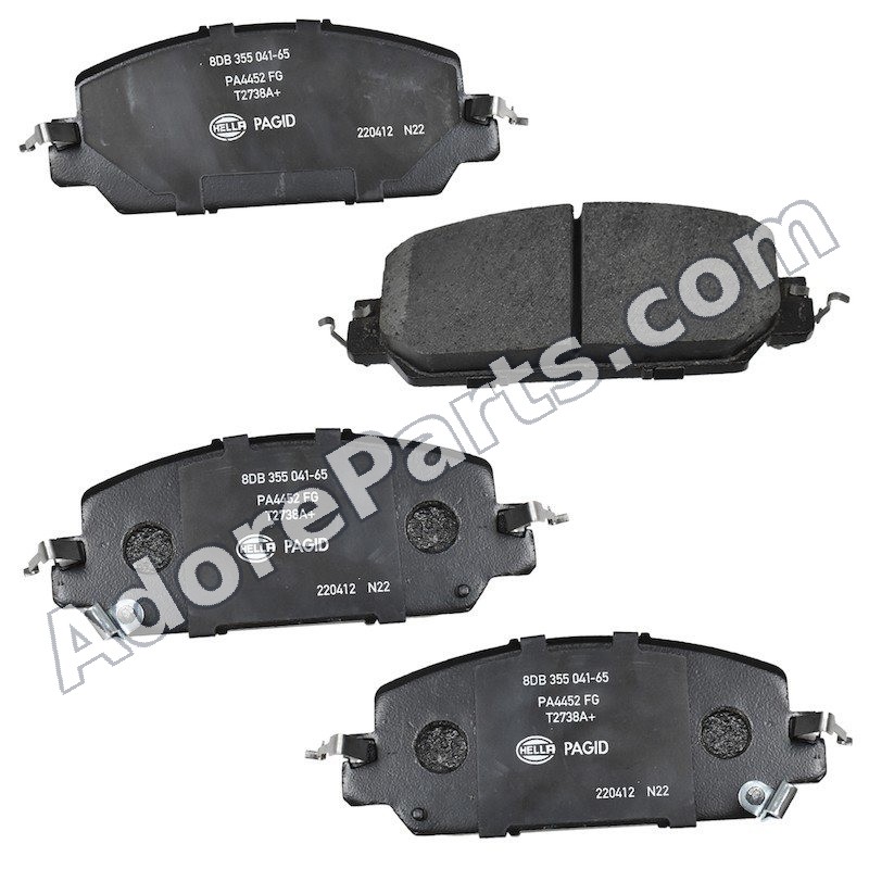 Pagid 355041651 Front Ceramic Brake Pads — Honda CR-V / HR-V / Clarity / Acura ADX