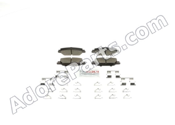 Bosch QuietCast BC2037 Rear Ceramic Brake Pads — Honda CR-V