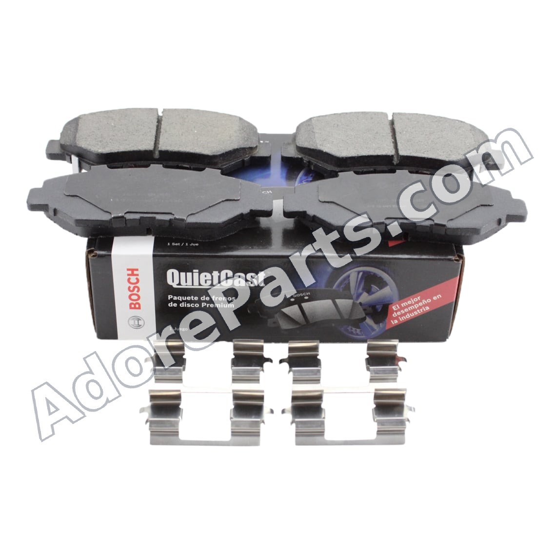 Bosch QuietCast BC914 Front Ceramic Brake Pads — Honda Civic / Accord / CR-V / Acura ILX
