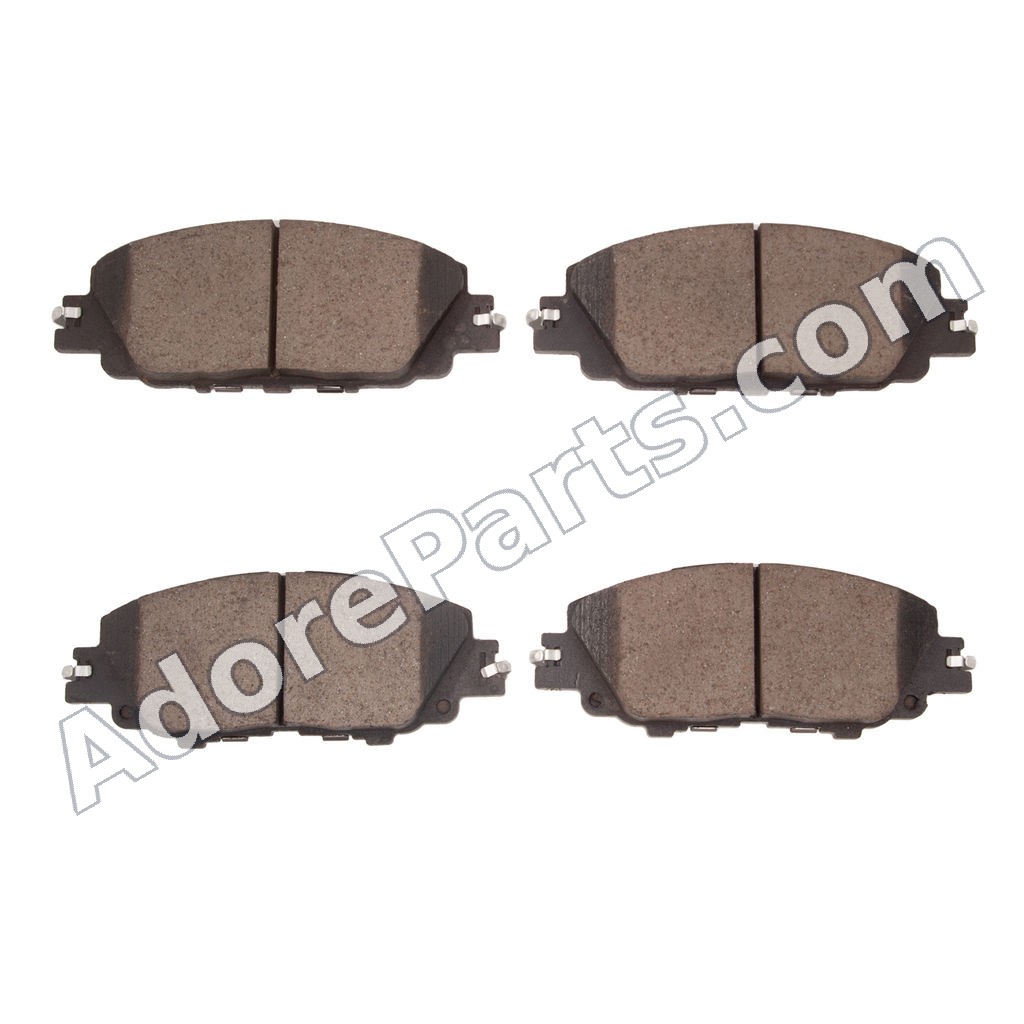DFC 5000 1551-2176-00 Front Ceramic Brake Pads — Toyota Corolla / Prius / Prius Prime