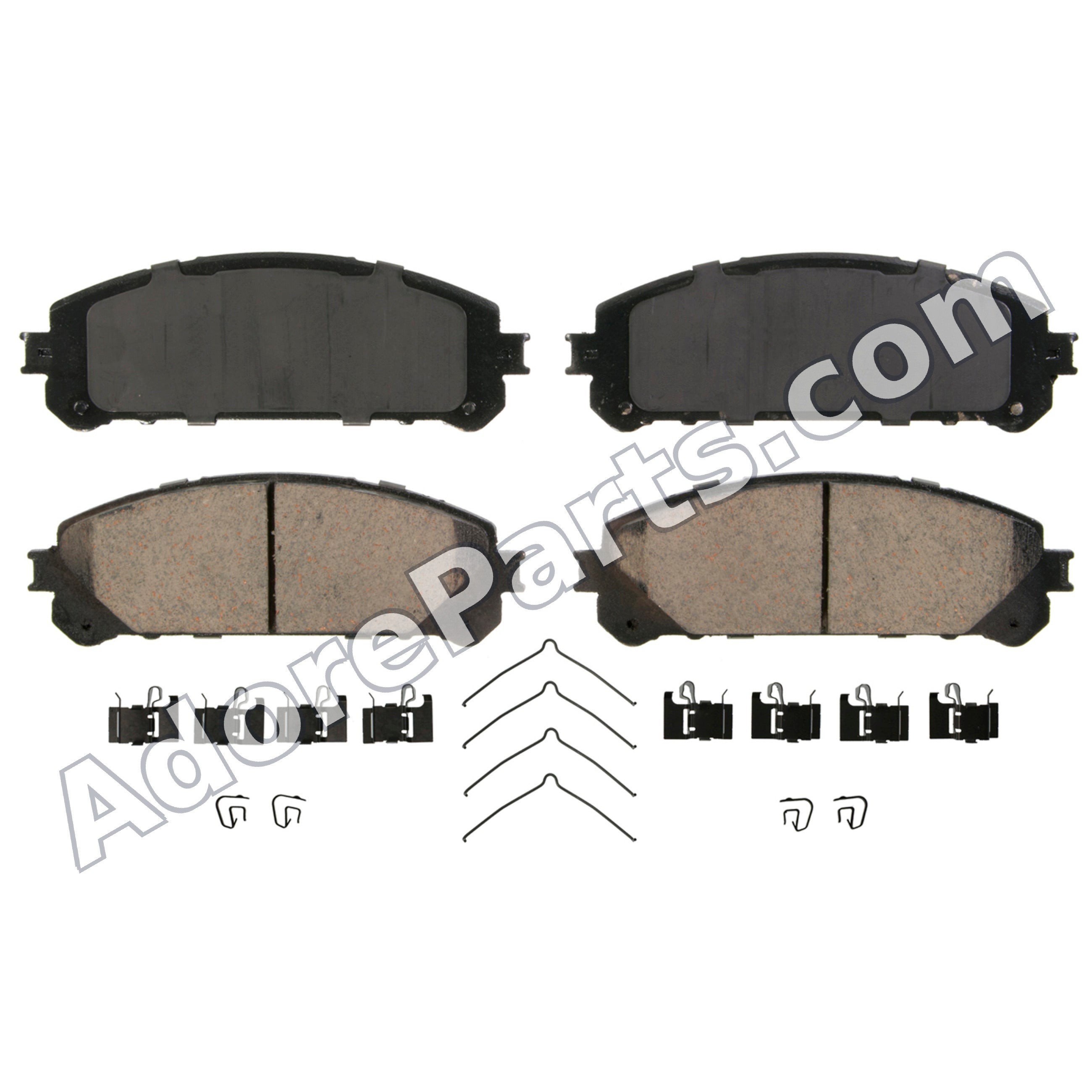 Wagner QuickStop Ceramic Brake Pads ZD1324 — Front