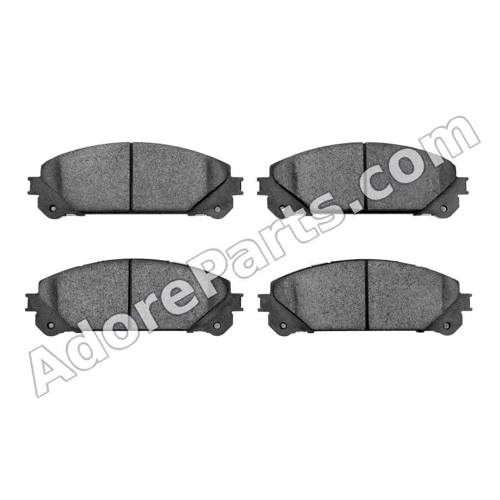 DFC 4000 HybriDynamic Hybrid Brake Pads 4000-1324-00 — Front