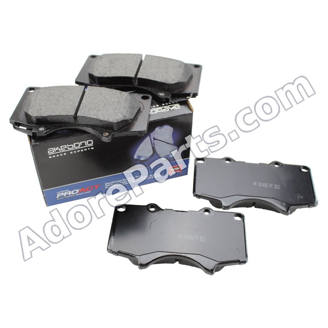 Akebono ProACT Ceramic Brake Pads ACT976 — Front