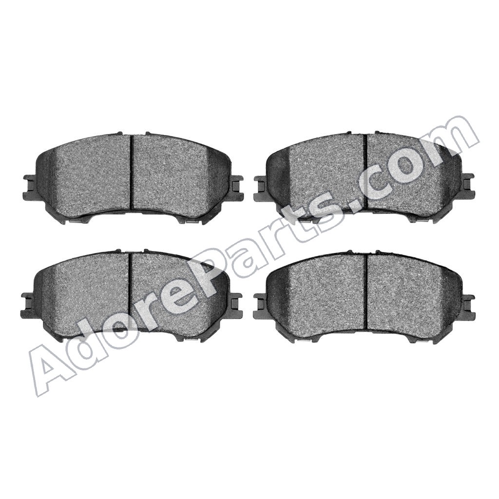 DFC 4000 HybriDynamic Hybrid Brake Pads 4000-1737-00 — Front