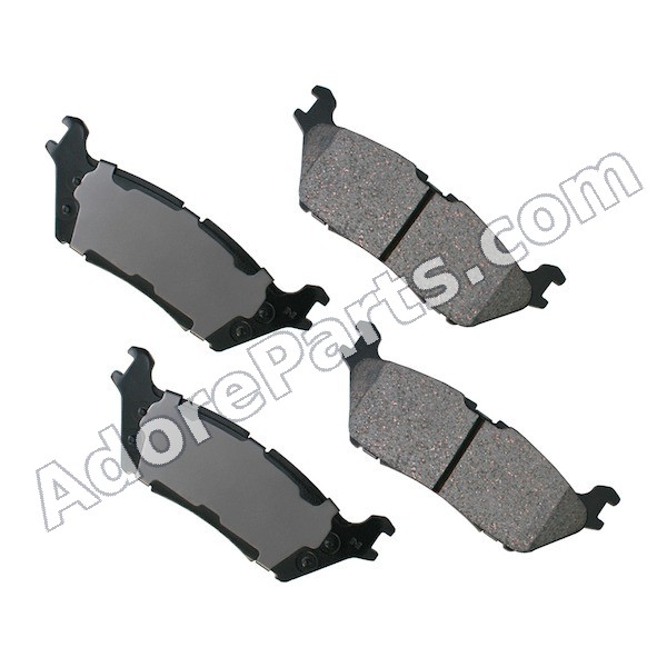 Pagid Standard Replacement Ceramic Brake Pads 355042611 — Rear