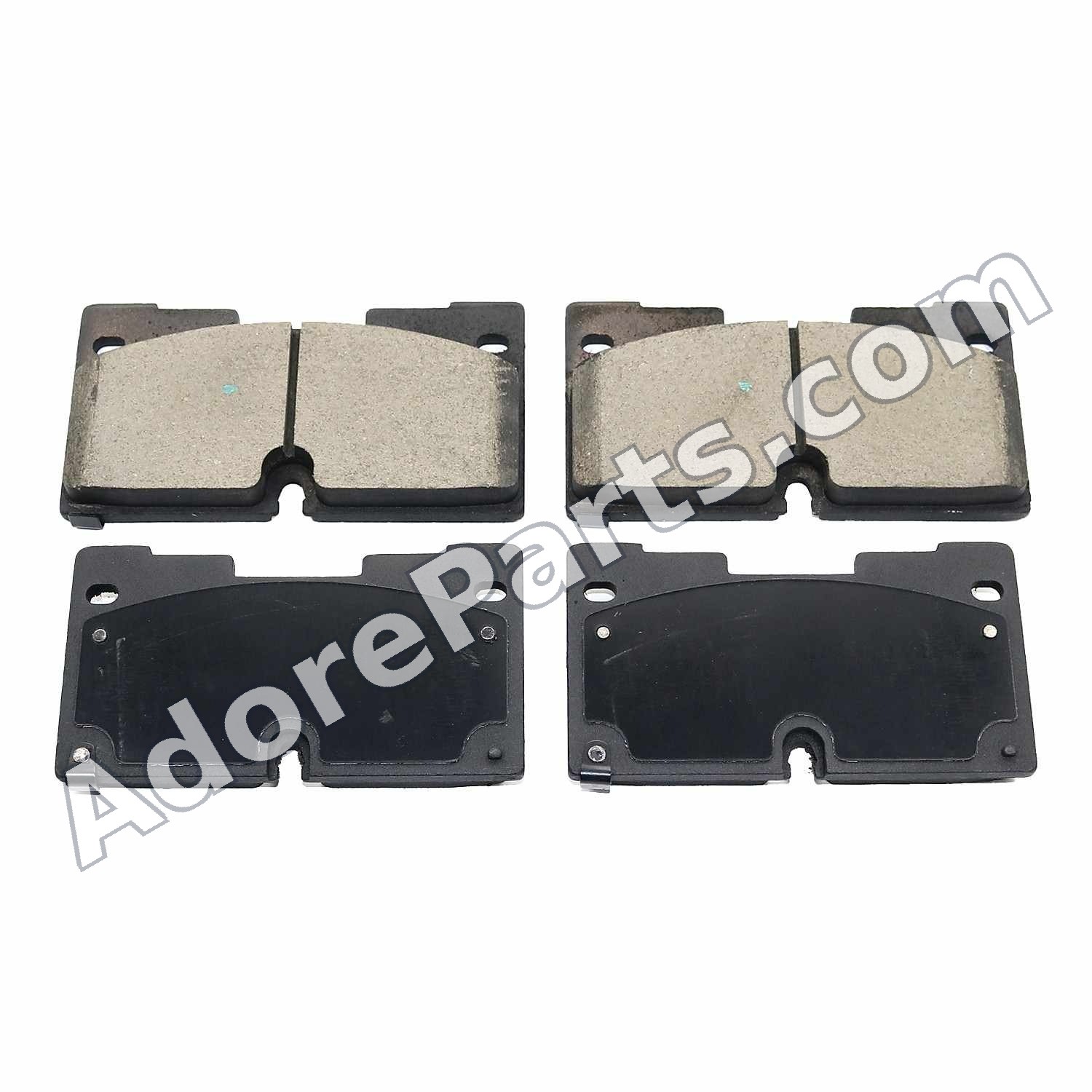 DuraGo Premium Semi-Metallic Semi-Metallic Brake Pads BP2173MS — Front