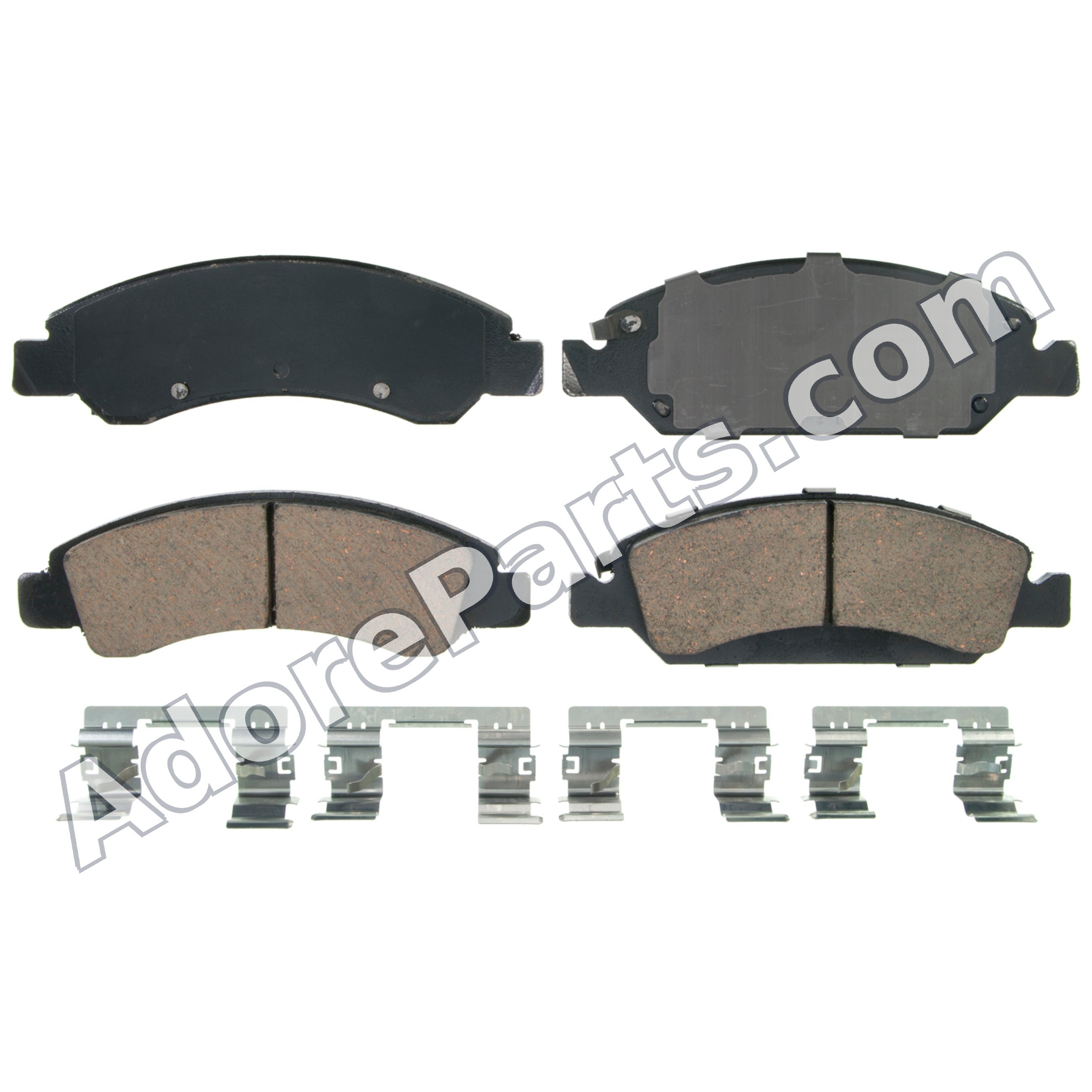 Wagner QuickStop ZD1363 Ceramic Brake Pad Set — Front (GM Silverado/Sierra/Tahoe/Suburban/Yukon/Escalade)