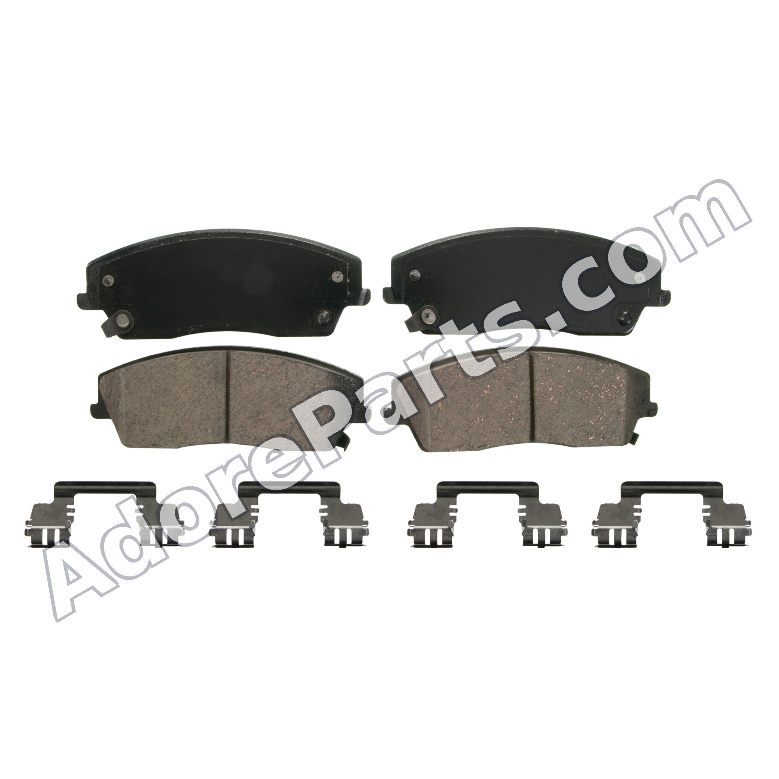 Wagner QuickStop ZD1056 Ceramic Brake Pad Set — Front (Charger/Challenger/300/Magnum Base)