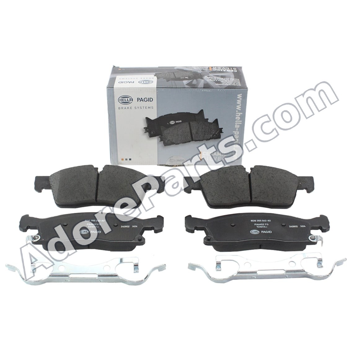 Pagid Ceramic 355042821 Brake Pad Set — Front (Grand Cherokee WK2/Durango/Mercedes W166)