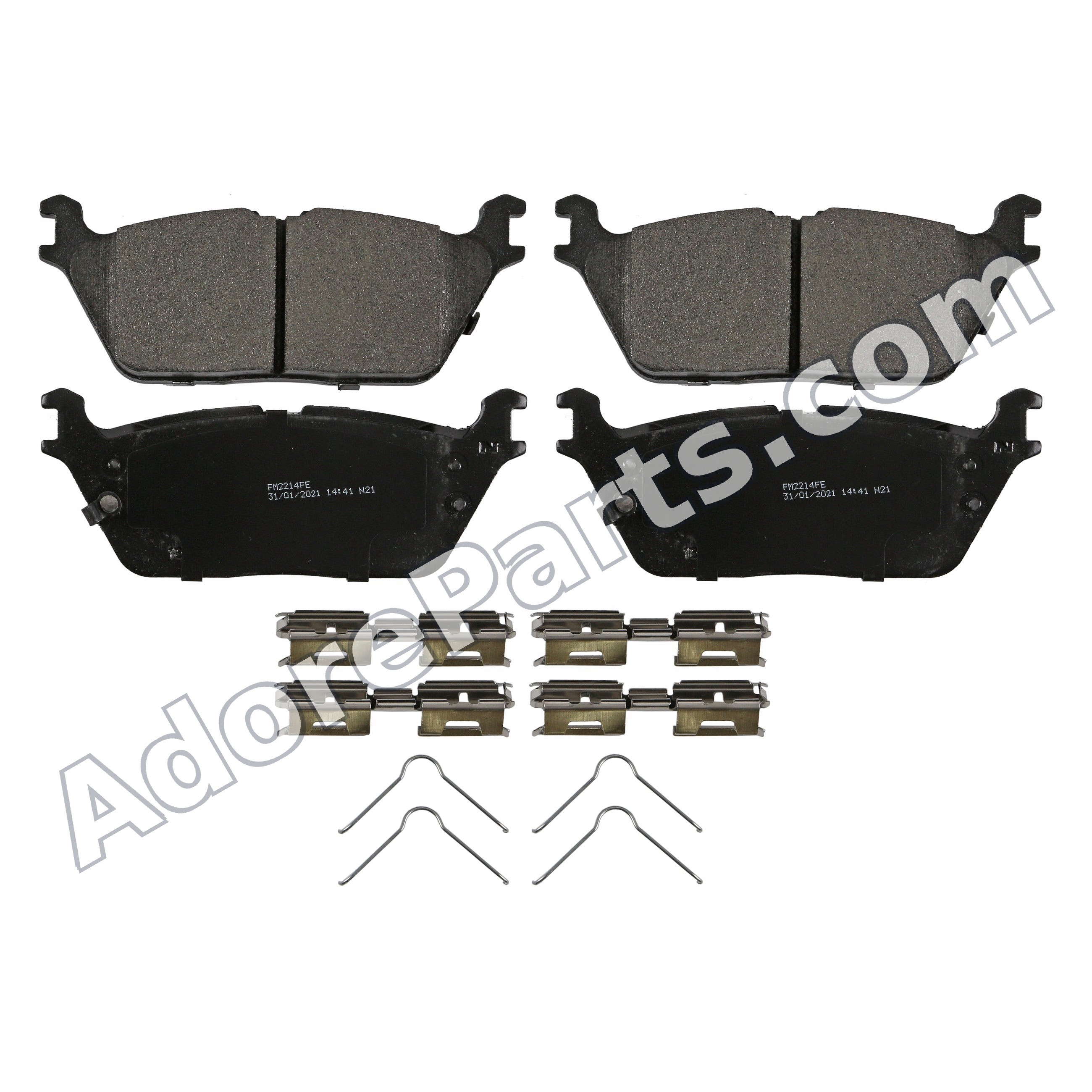 Wagner SevereDuty SX2169 Semi-Metallic Brake Pad Set — Rear (Ram 1500 DT)