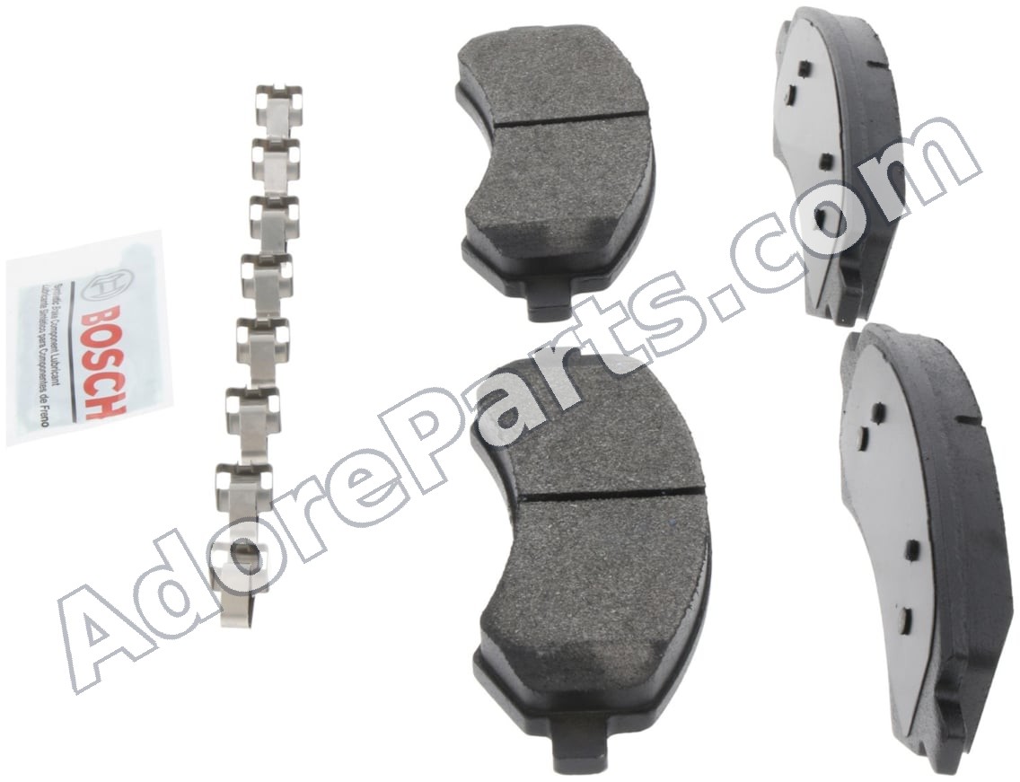 Bosch Blue BE1084H Semi-Metallic Brake Pad Set — Front (Ram 1500 Classic/DS Dakota/Durango/Aspen)