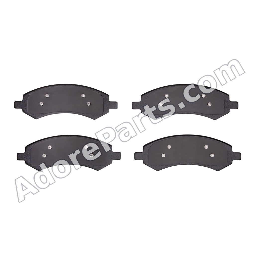 Dynamic Friction 4000 HybriDynamic 4000-1084-00 Brake Pad Set — Front (Ram 1500 Classic/DS + Jeep Wrangler)