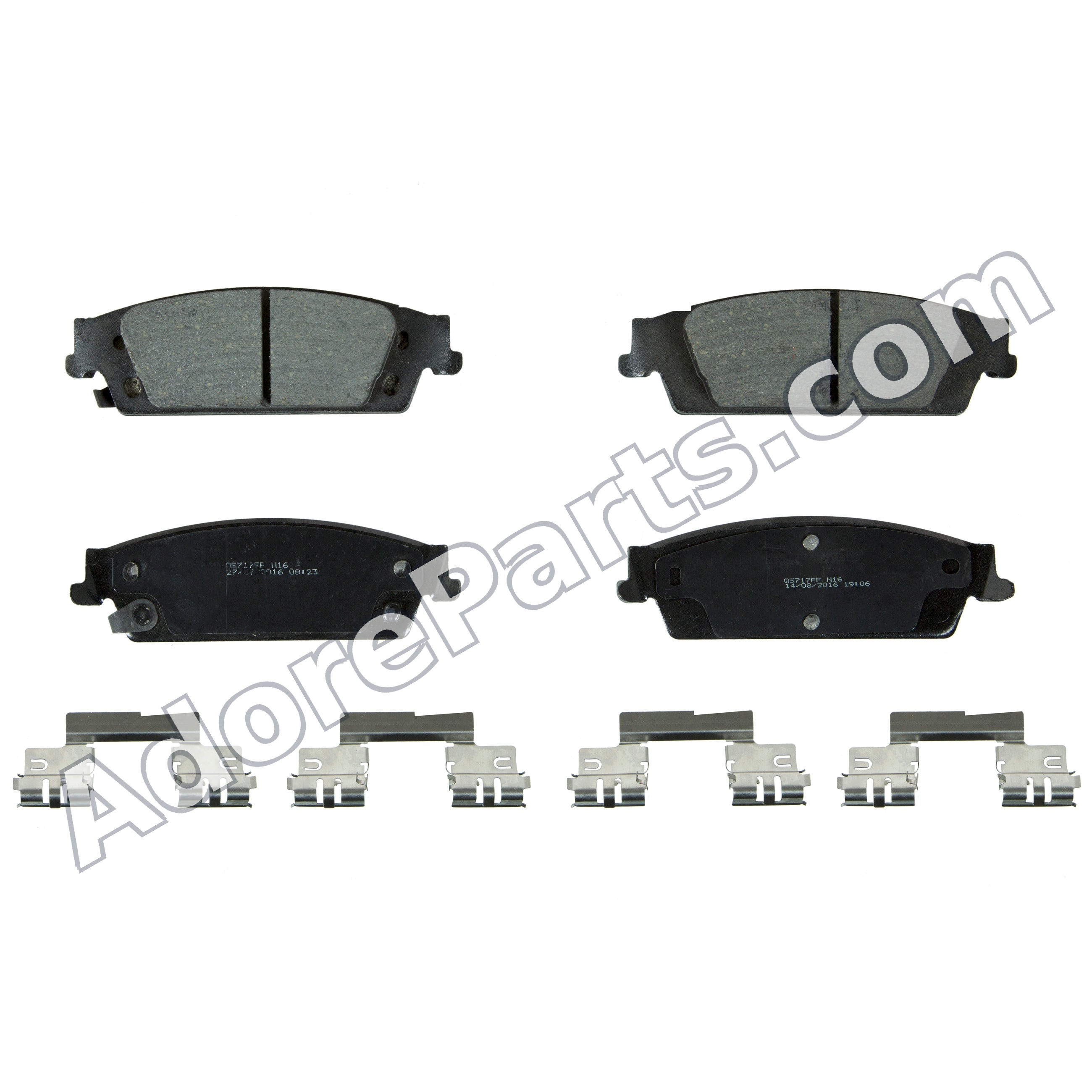 Wagner QuickStop ZD1707 Ceramic Brake Pad Set — Rear (Silverado/Sierra 1500/Tahoe/Suburban/Yukon/Escalade)
