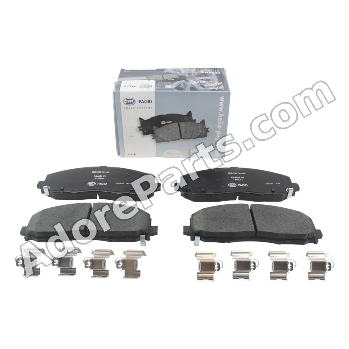 Pagid Ceramic Front Brake Pad Set 355041441 — Chrysler Pacifica / Jeep Wrangler JL