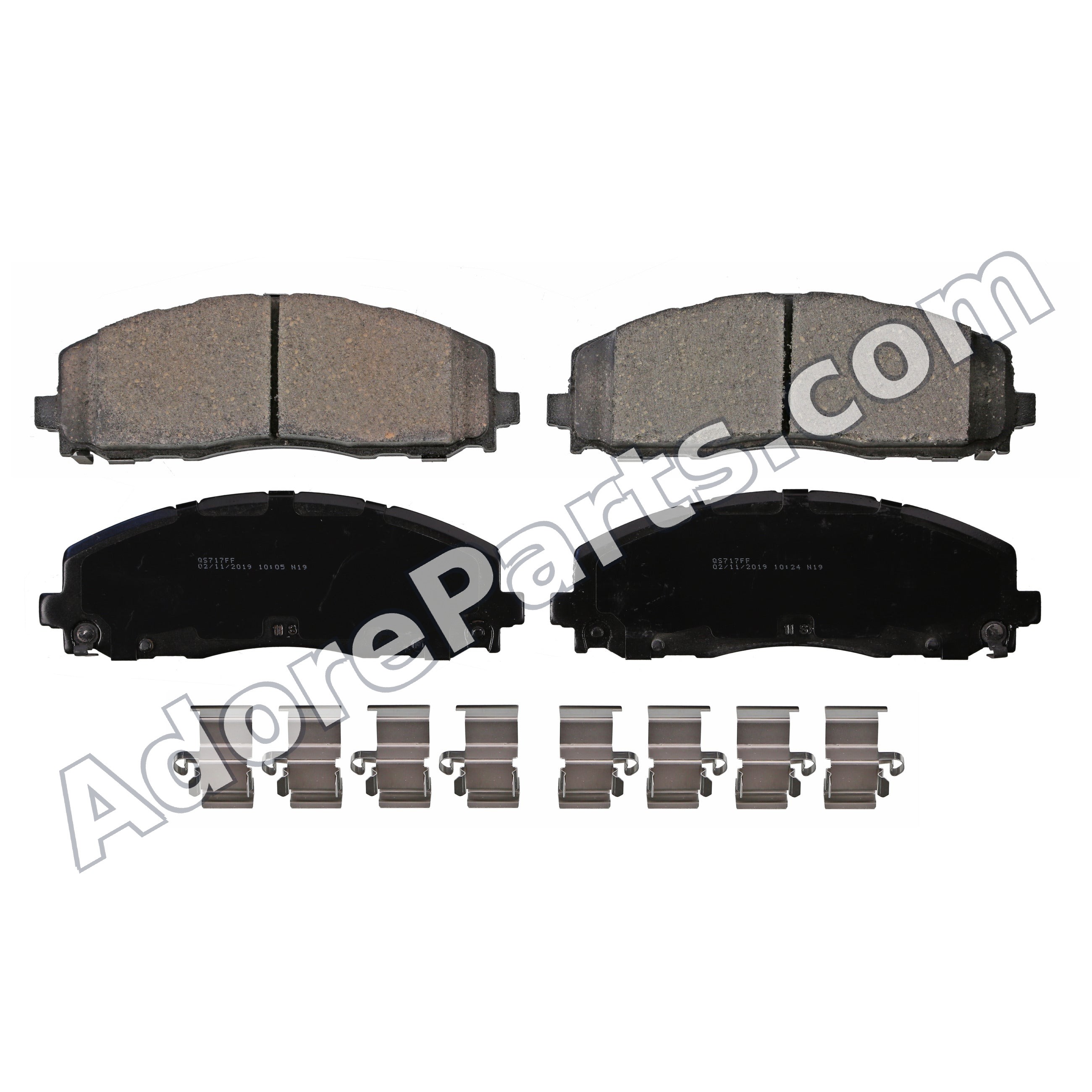 Wagner QuickStop Ceramic Front Brake Pad Set ZD2177 — Jeep Wrangler JL / Gladiator