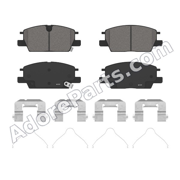 Wagner QuickStop Ceramic Front Brake Pad Set ZD2345 — Chevy Equinox / Malibu / Trax