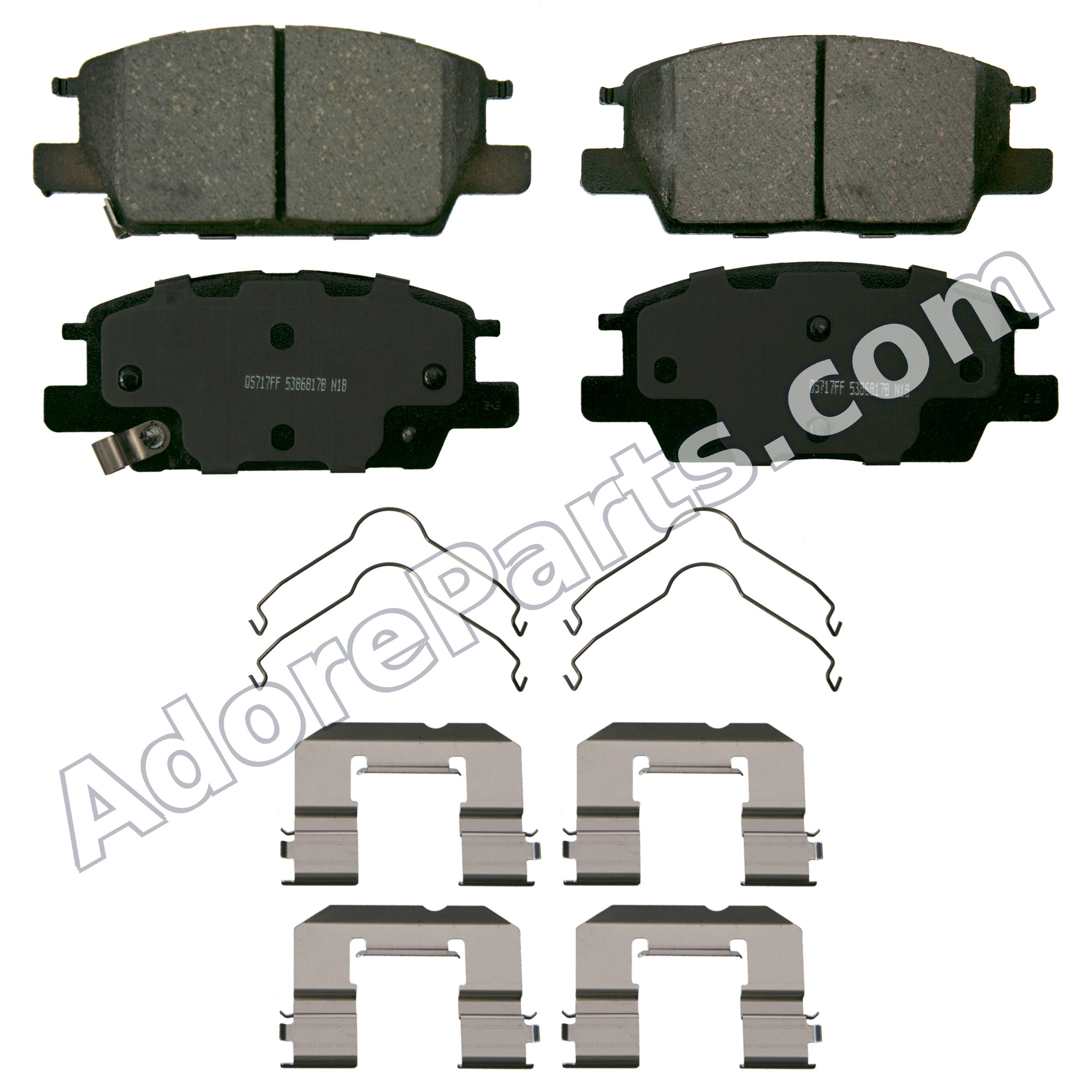 Wagner QuickStop Ceramic Front Brake Pad Set ZD1913 — Chevy Equinox / GMC Terrain 1.5L