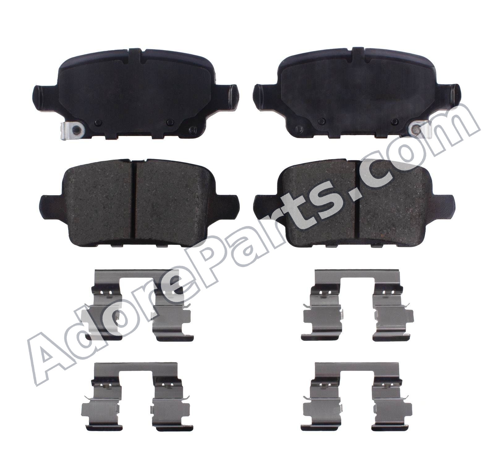 Advics Ultra-Premium Ceramic Rear Brake Pad Set AD1857 — Chevy Bolt EV / Cruze / Volt