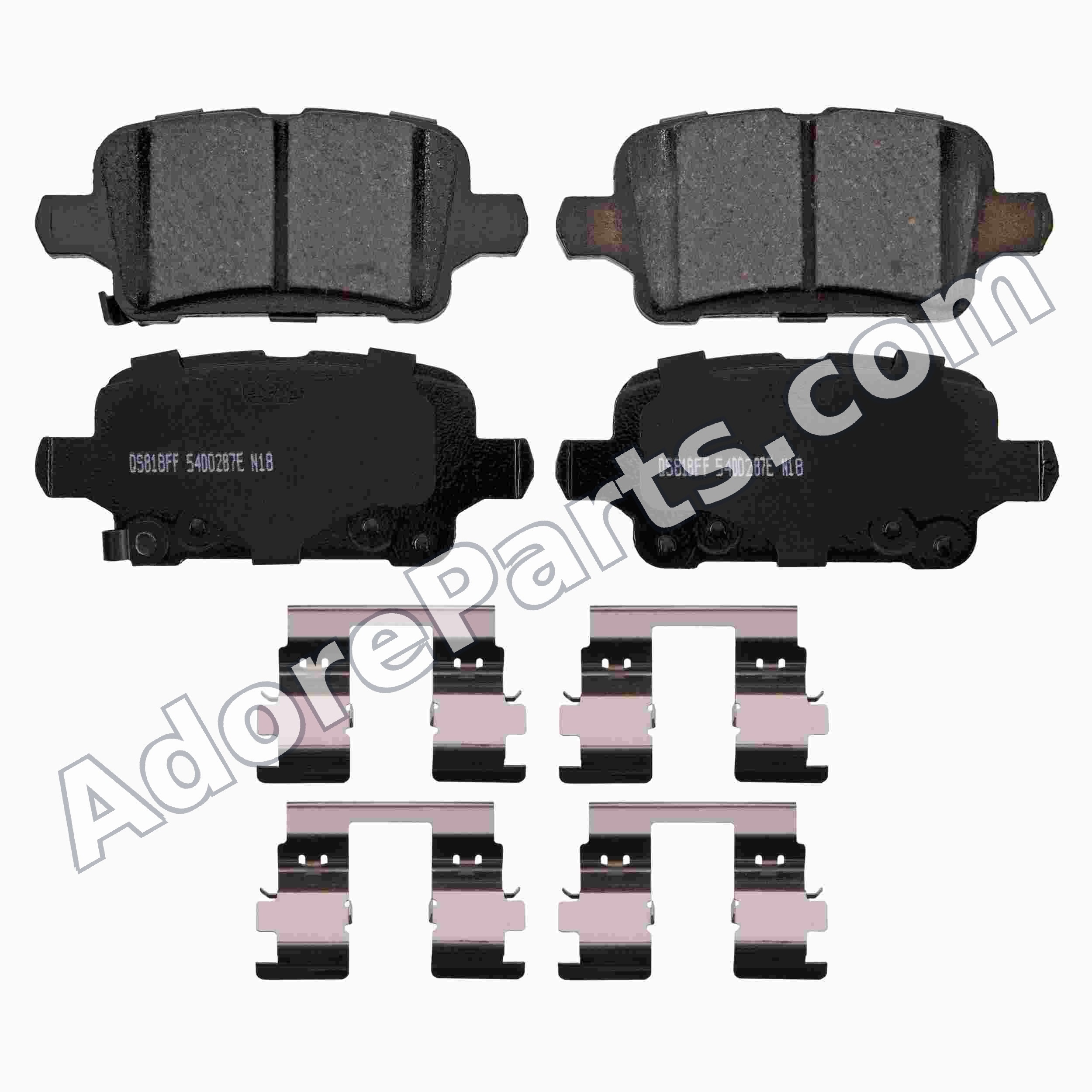 Wagner QuickStop Ceramic Rear Brake Pad Set ZD1857 — Chevy Bolt EV / Cruze / Volt
