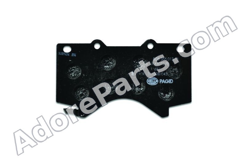Pagid 355013151 Low-Met Brake Pad Set - Front