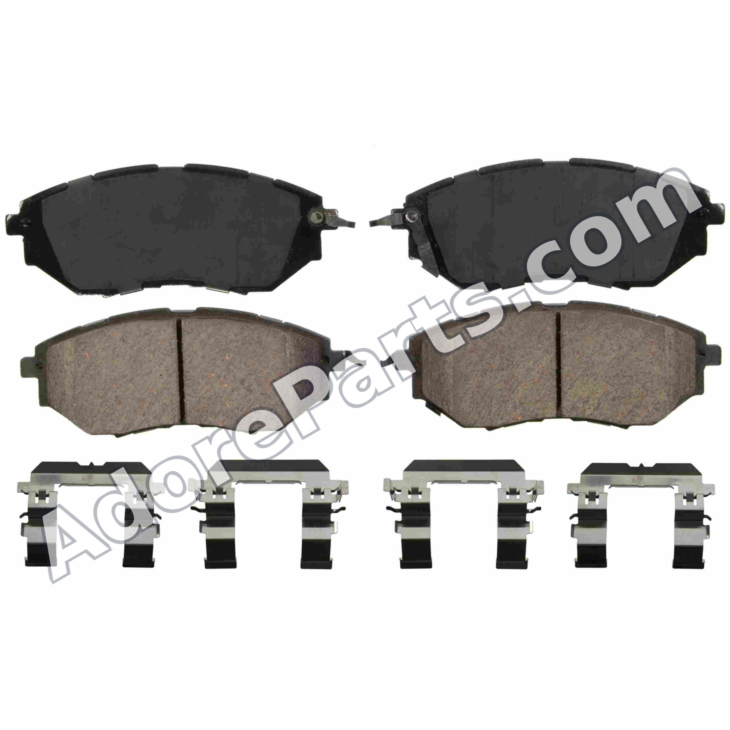 Wagner ZD1078 Ceramic Brake Pad Set - Front