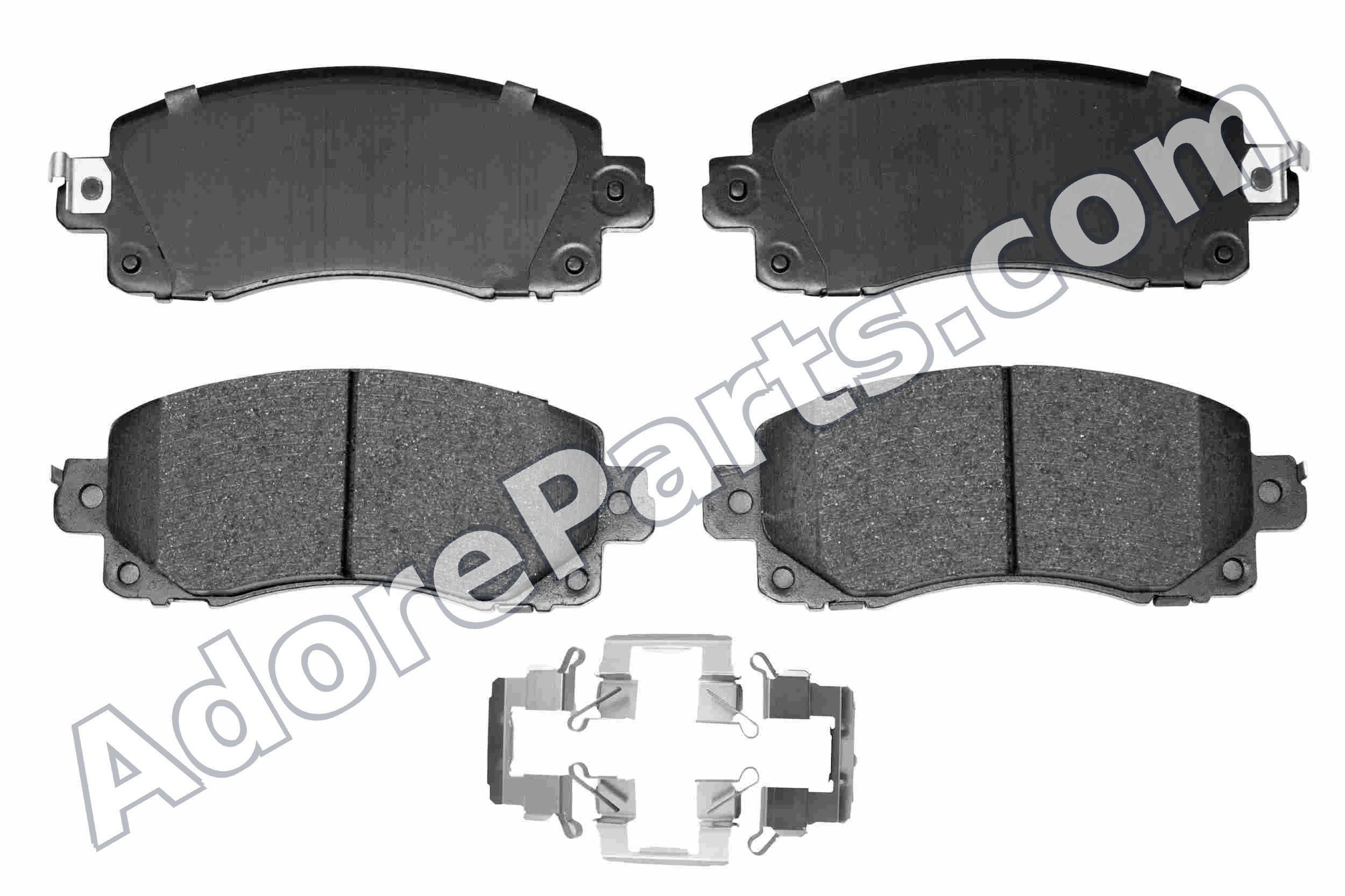 Advics AD2045 Ceramic Brake Pad Set - Front