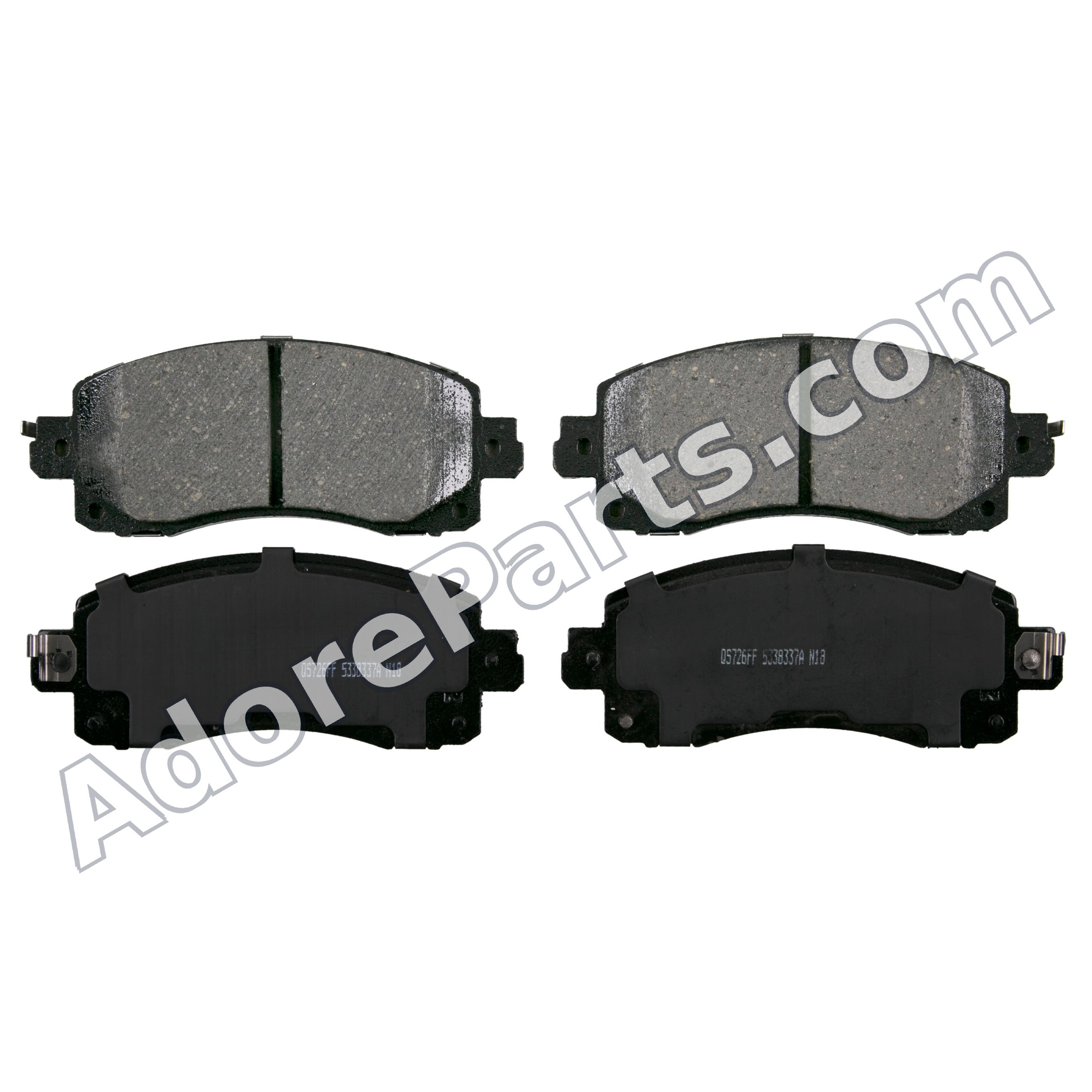 Wagner ZD2045 Ceramic Brake Pad Set - Front
