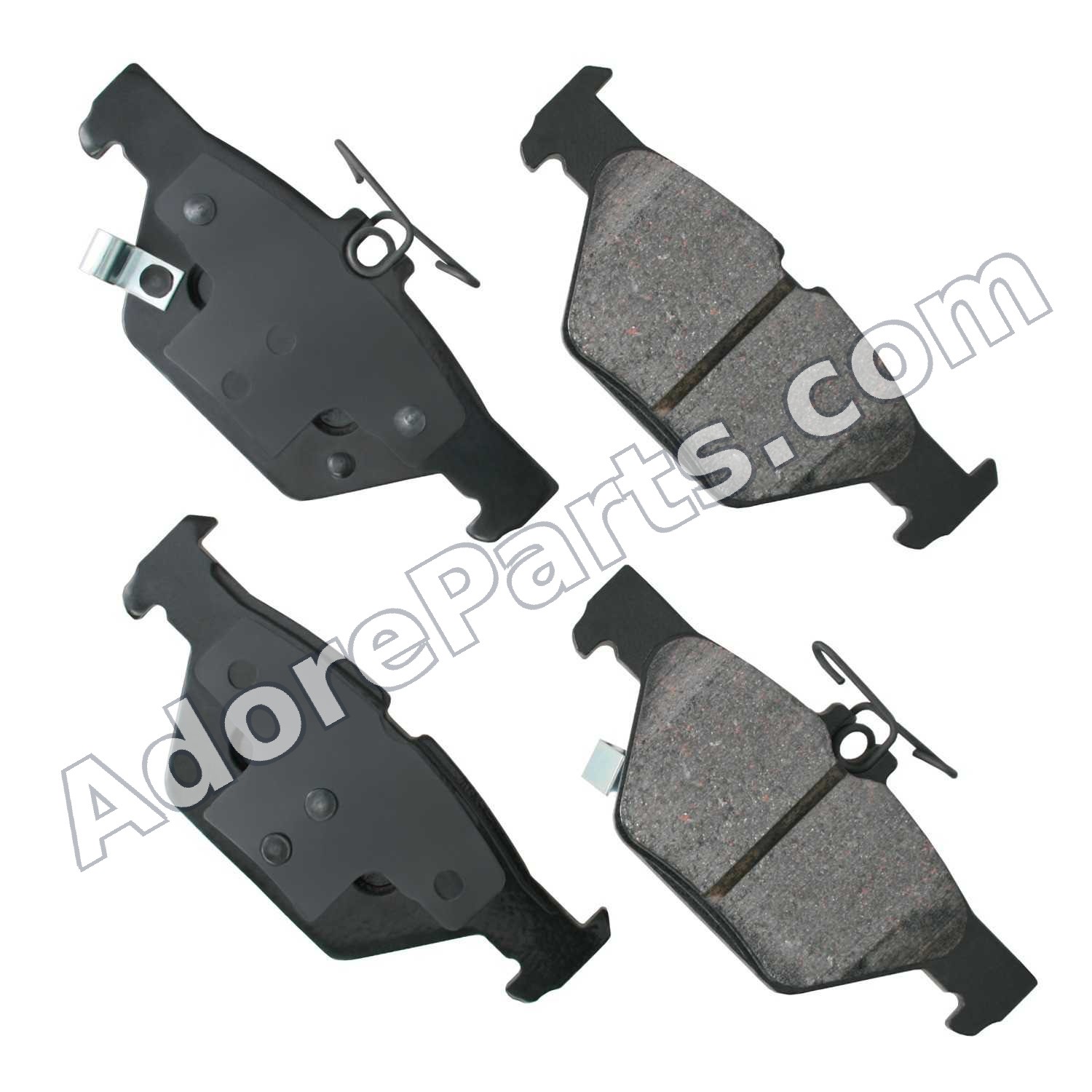 Akebono ACT1808 Ceramic Brake Pad Set - Rear