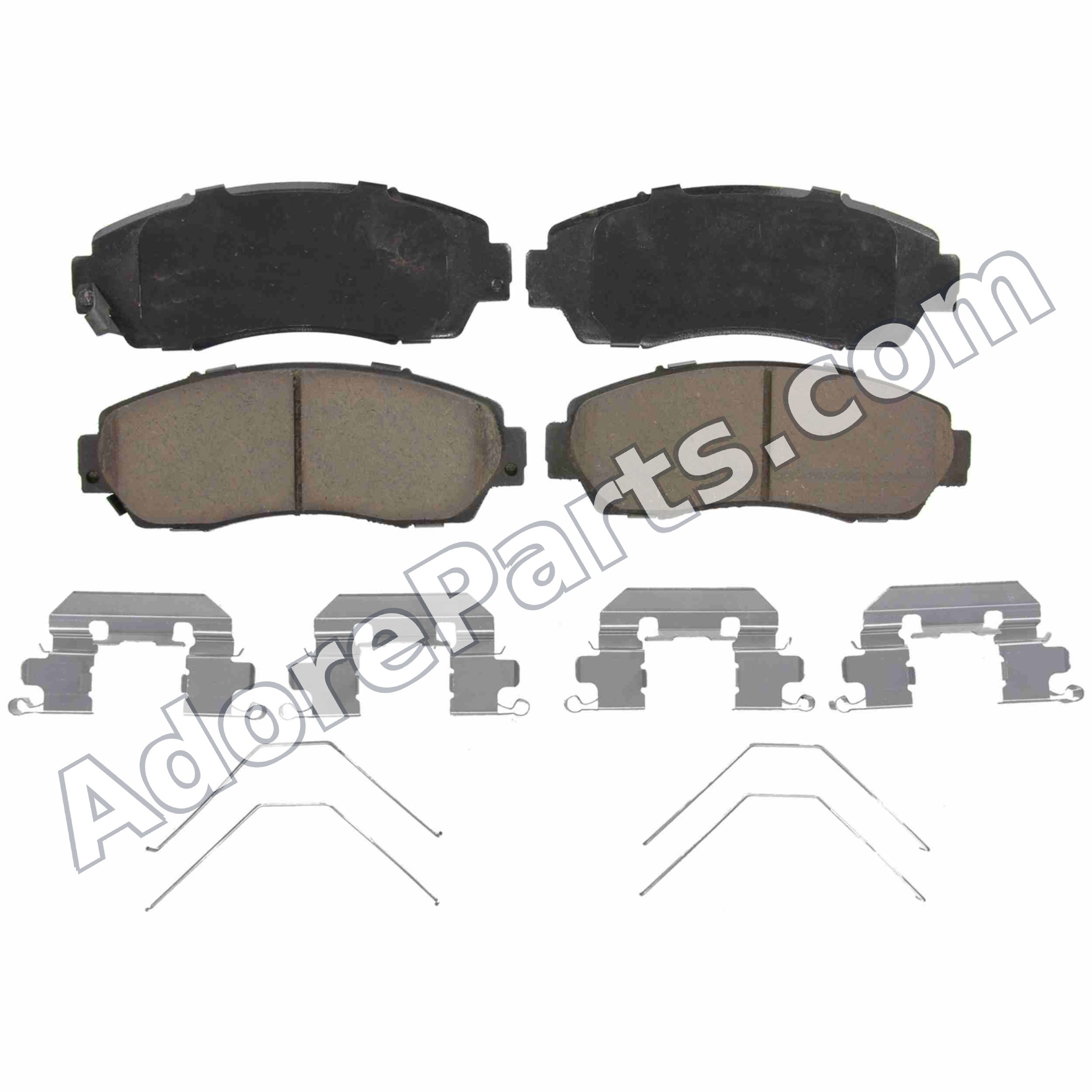 Wagner ZD1521 Ceramic Brake Pad Set - Front