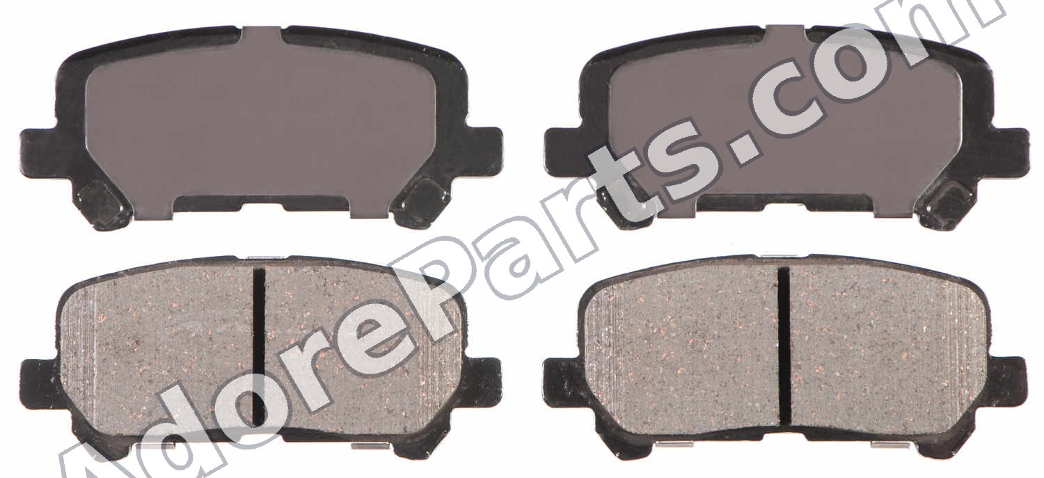 Advics AD1585 Ceramic Brake Pad Set - Rear