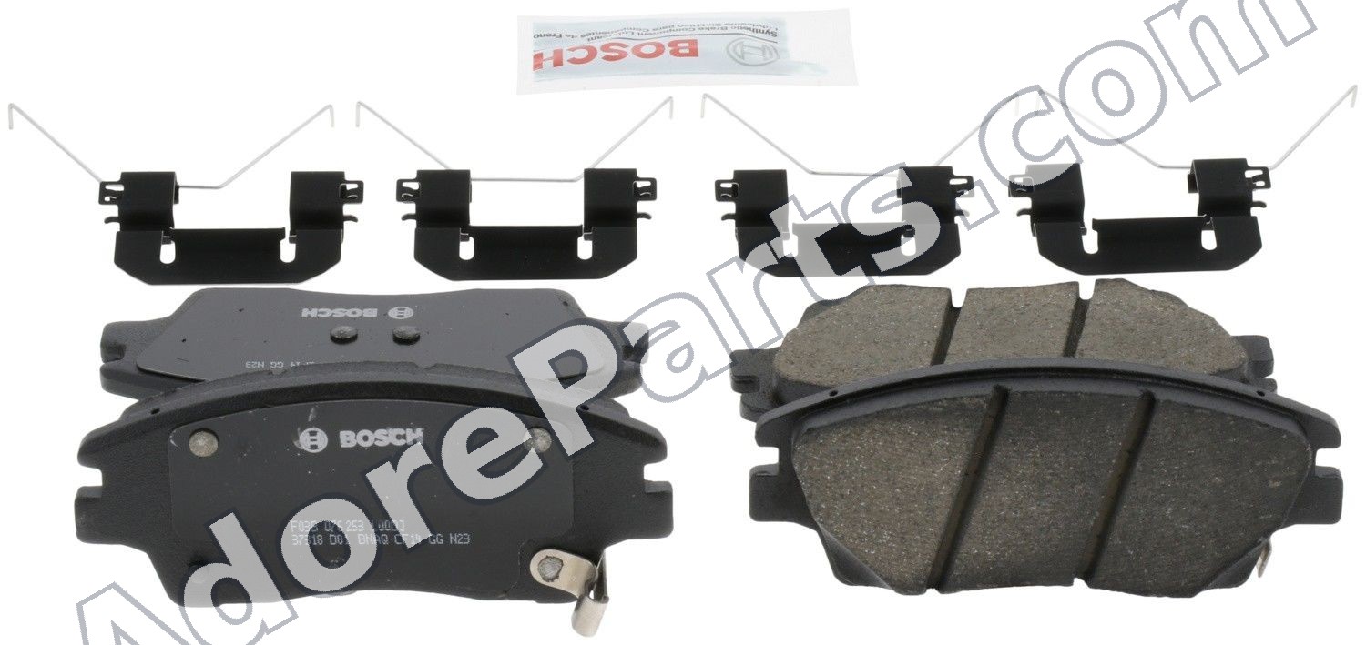Bosch QuietCast Ceramic Brake Pads BC1847 — Front — Hyundai Tucson / Kia Sportage / Elantra Sport