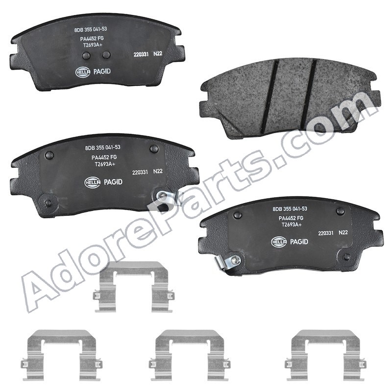 Pagid Ceramic Brake Pads 355041531 — Front — Hyundai Tucson / Kia Sportage / Elantra Sport