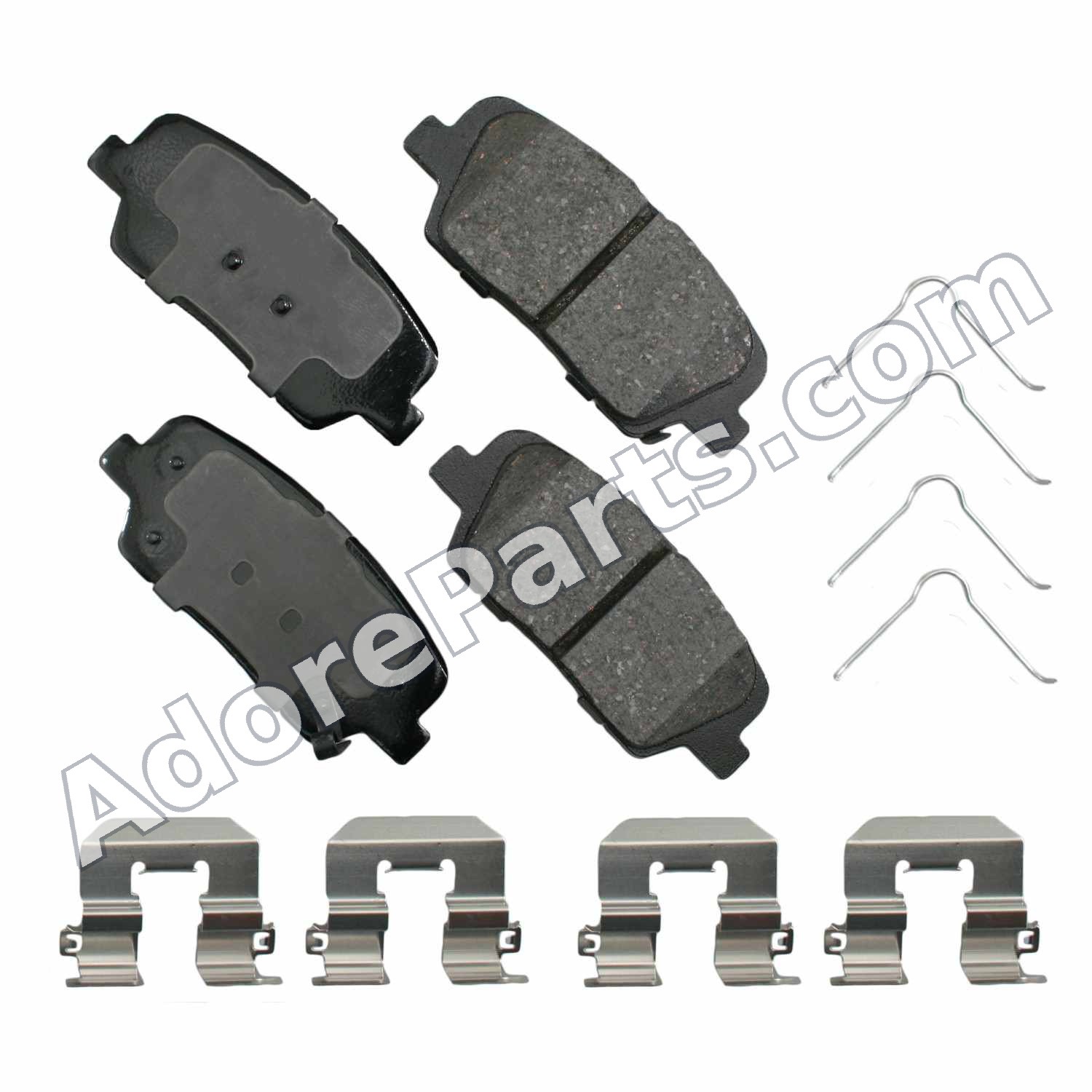 Akebono ProACT Ceramic Brake Pads ACT1816 — Rear — Genesis G70 / Kia Stinger / Hyundai Santa Fe