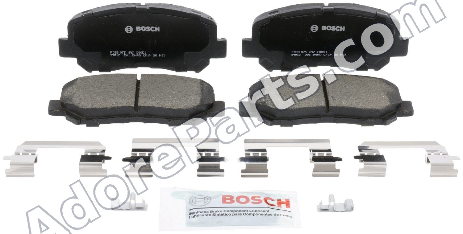Bosch QuietCast Ceramic Brake Pads BC1623 — Front — Mazda CX-5