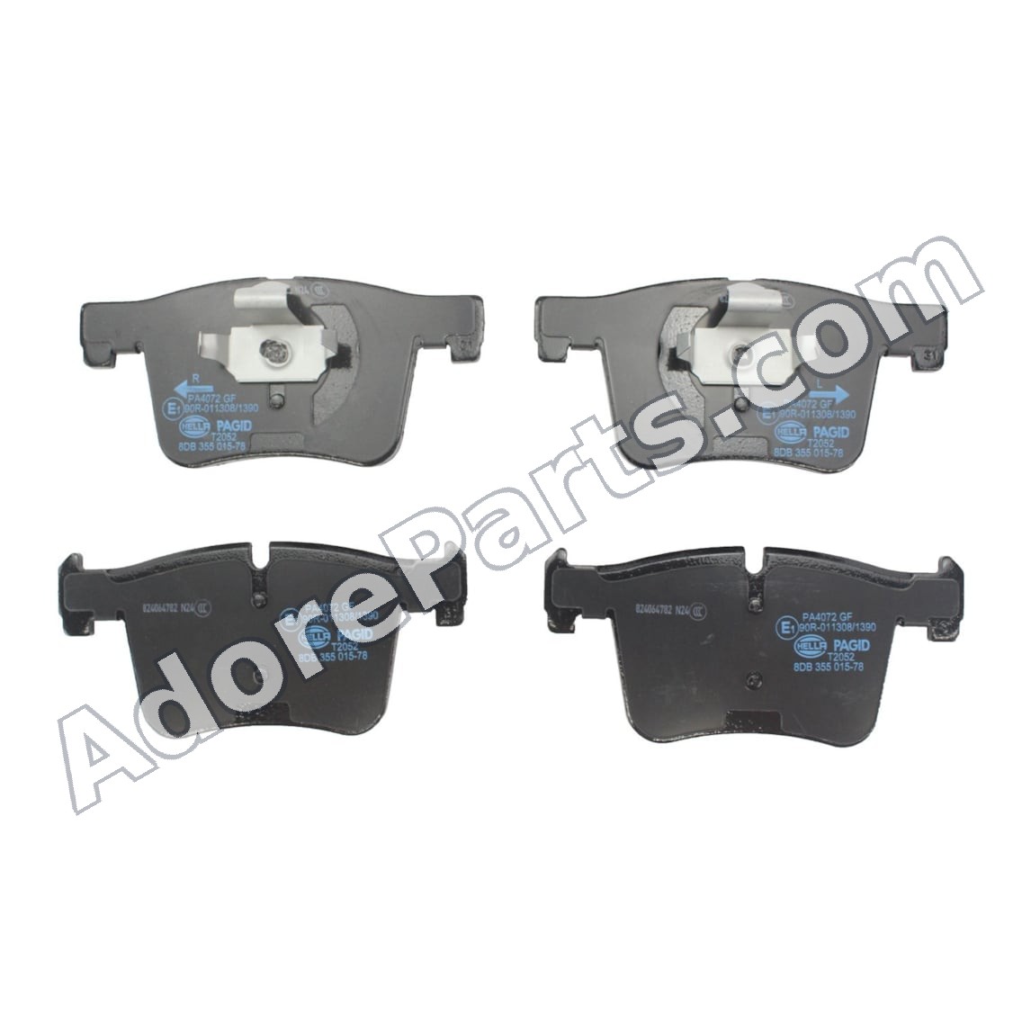 Pagid 355015781 Front Brake Pad Set