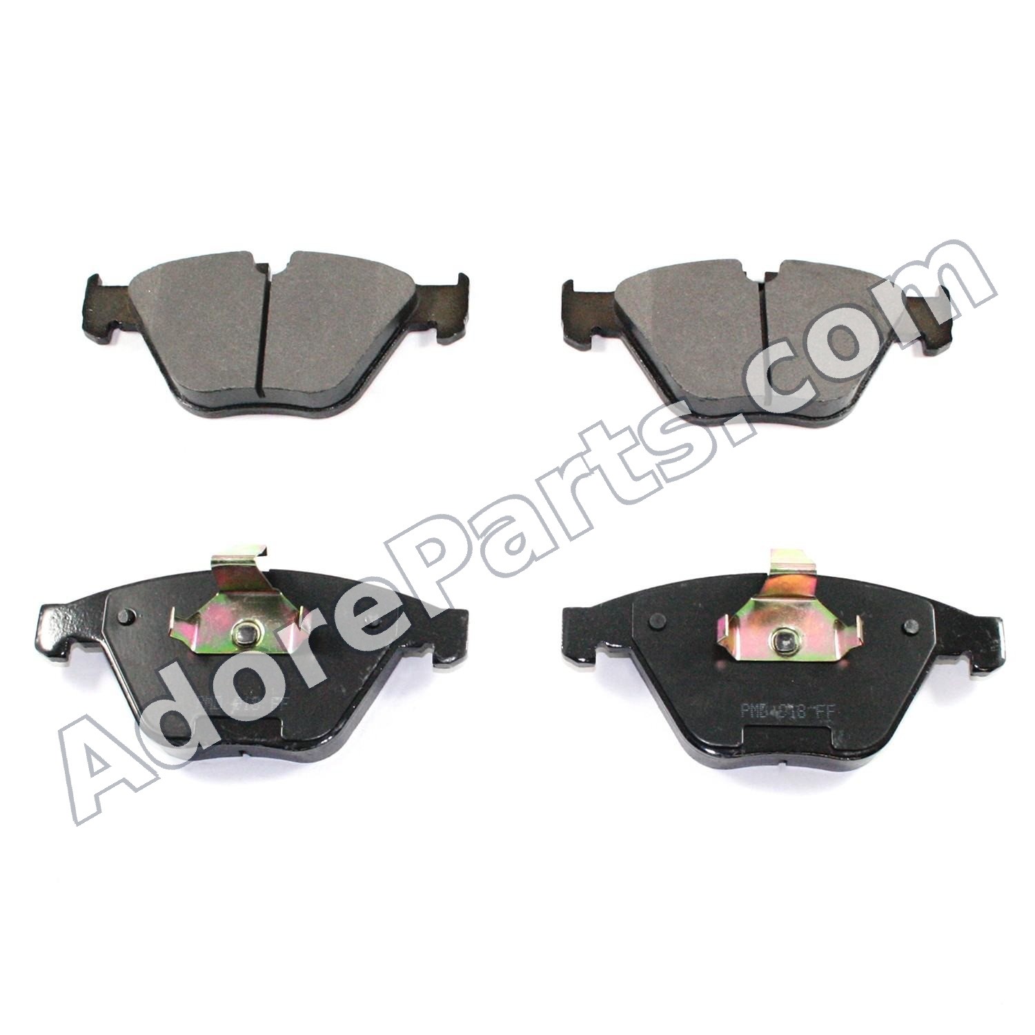 DuraGo BP918C Front Brake Pad Set