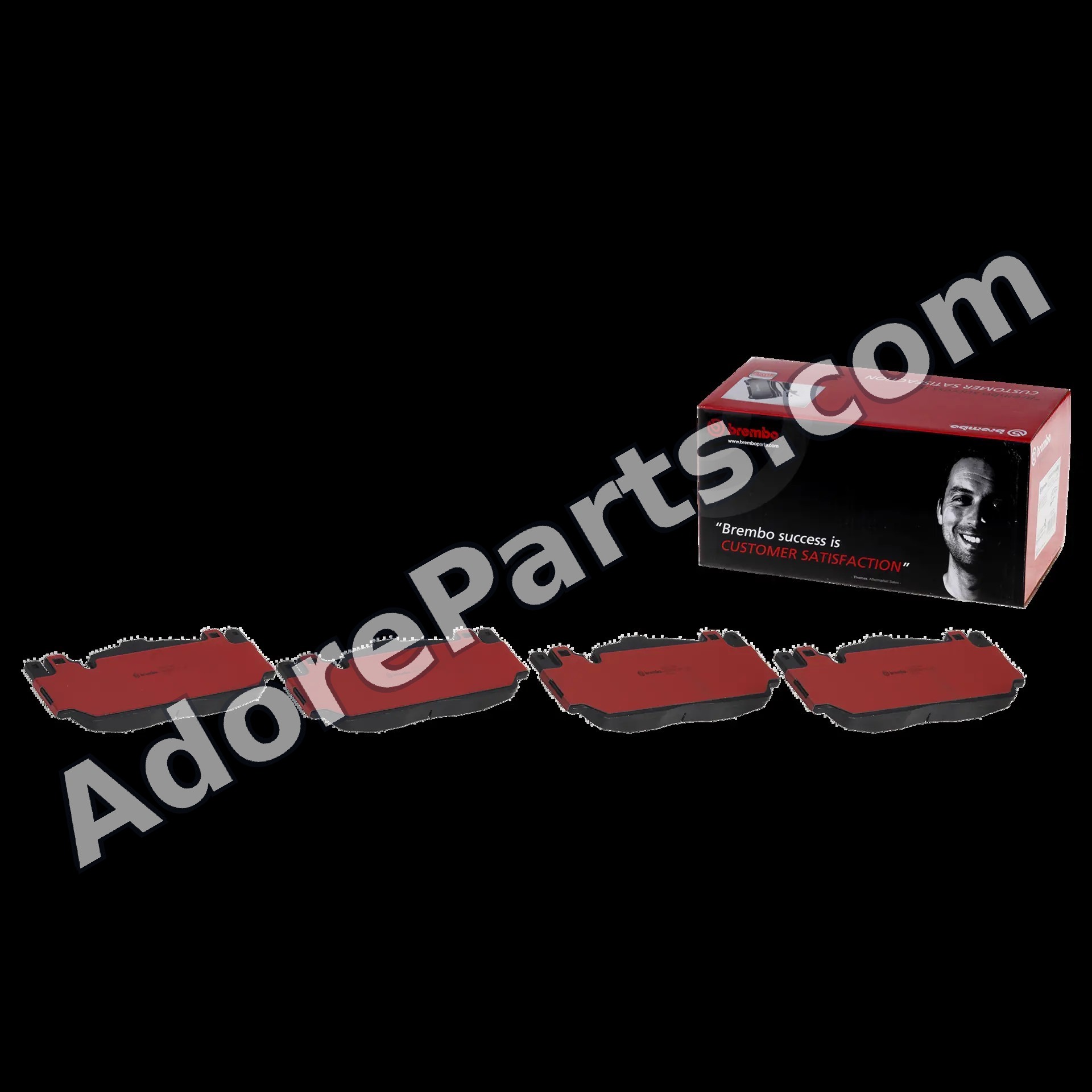 Brembo PRIME Ceramic Front Brake Pads — BMW M5 F10 / M6 / M2 Competition (M, 6-Piston)