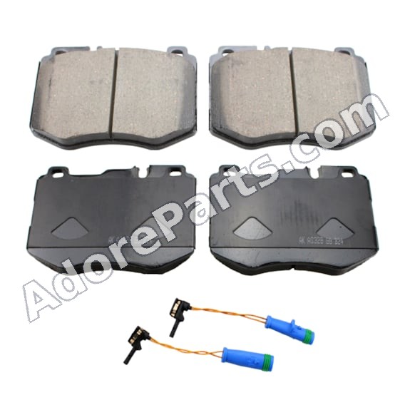 Akebono EURO Ultra-Premium Ceramic Front Brake Pads — Mercedes-Benz C/E/GLC Sport (AMG-Line)