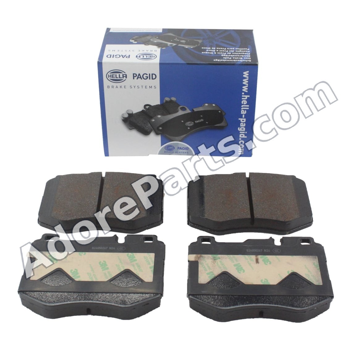 Pagid Low-Met Front Brake Pads — Mercedes-Benz C/E/GLC Sport (AMG-Line, Brembo Caliper)