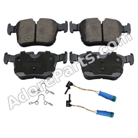 Akebono EURO Ultra-Premium Ceramic Rear Brake Pads — Mercedes-Benz W205 C-Class (incl C63)