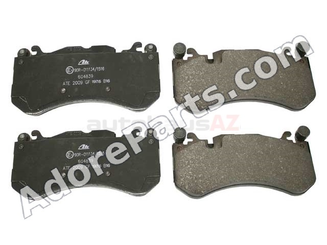 ATE Semi-Met OES Front Brake Pads — Mercedes-AMG V8 6-Piston (C63/E63/S63/GT63/G63/SL63/SLS) + Audi RS7