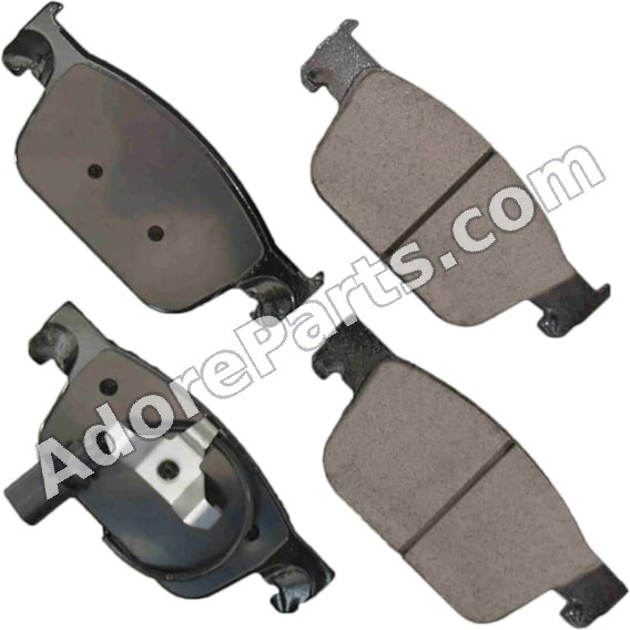 Akebono EURO Ultra-Premium Ceramic Front Brake Pads EUR1953 — Audi A4/A5 B9 (Base 314mm)