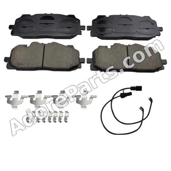 Akebono EURO Ultra-Premium Ceramic Front Brake Pads EUR1894 — Audi 6-Pot Big Brake (A4-A8/Q5-Q8/S-SQ-RS)