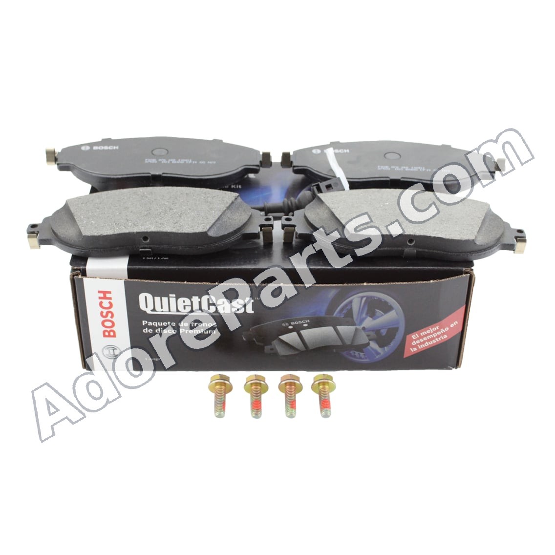 Bosch QuietCast Ceramic Front Brake Pads BC1633 — Hot MQB (GTI/Golf R/S3/Q3/Tiguan)
