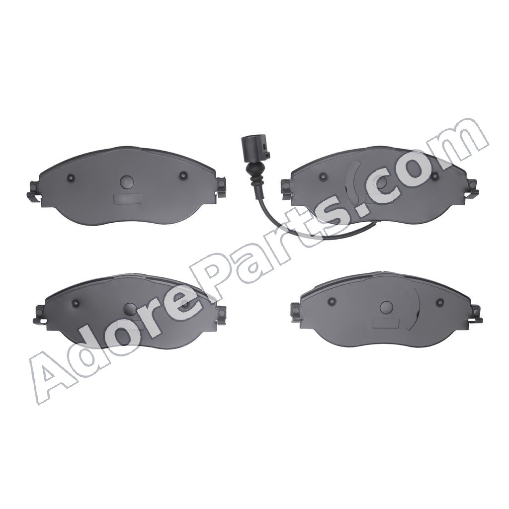DFC 4000 HybriDynamic Front Brake Pads 4000-1633-00 — Hot MQB (GTI/Golf R/S3/Q3/Cupra/Tiguan)